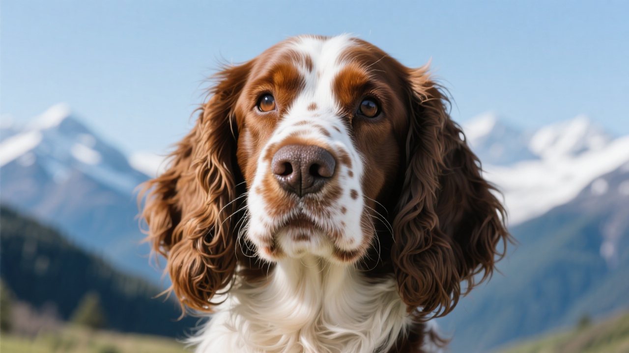 阿尔卑斯西班牙犬 主视图